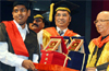 AJIMS student walks away with 17 gold medals at RGUHS convocation